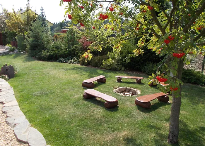 בית נופש Sruby Suchy - Velky Srub Pro 9 Osob Velenov